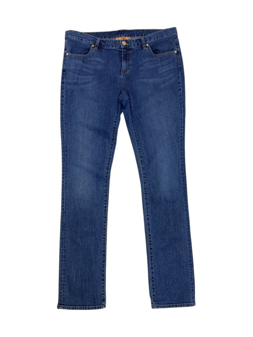 TORY BURCH Jeans Luxury Designer Denim Slouchy Slim Pants Womens 36x34
